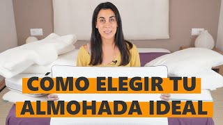 ¿Cómo elegir la mejor almohada según tu postura al dormir Las 5 claves imprescindibles [upl. by Lanam]