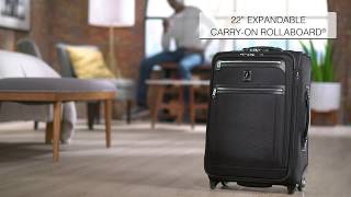 Travelpro® Platinum® Elite 22quot Expandable CarryOn Rollaboard® [upl. by Braasch]