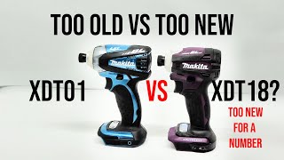 Makita DTD145 vs Makita DTD172 Impact Drivers 2 SCREW REVIEW 15 Makita XDT01 VS Makita XDT18 [upl. by Eihcra]