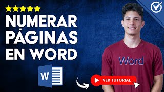 Cómo NUMERAR PÁGINAS en Word sin Portadas e Índice  📄 Desde Cualquier Página 📄 [upl. by Lewej]