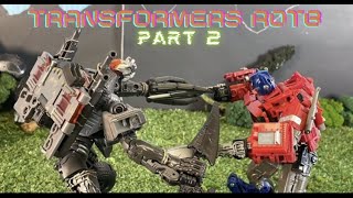 Transformers Rise of the Beasts Stop Motion Part 2 [upl. by Xaviera761]