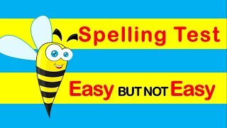 Can You Win Pass The Spelling Bee Test  Spelling Bee Test Online [upl. by Berny]