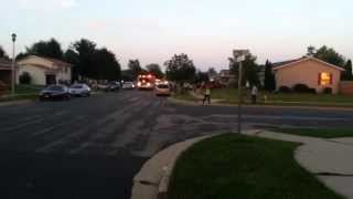 Delavan fire department responds to fully involved house fire [upl. by Dong]