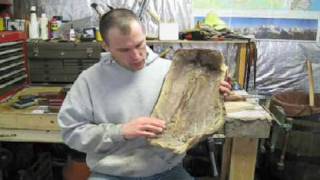 Hand Carved Walnut Wooden Bowl  Chop With Chris [upl. by Healey]