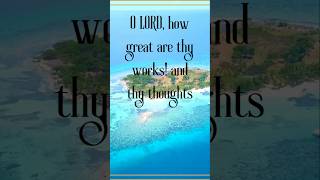 Awakening to God’s Greatness  Psalm 925 shorts bible jesus [upl. by Tuppeny66]