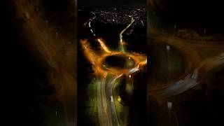 Busy Greystones Roundabout Timelapse in Teesside North East UK [upl. by Morvin]