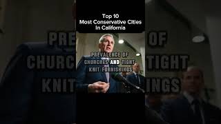 Top 10 Most Conservative Cities  California shorts states facts conservative cities us top10 [upl. by Edd]