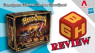 Boardgame Heaven Review 211 HeroQuest Avalon Hill amp Hasbro [upl. by Meter242]