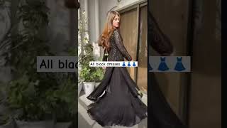 All black dresses 👗👗are Beautiful 😍❤️❤️ fashion shortsyoutubevideo blackdresses [upl. by Waki284]