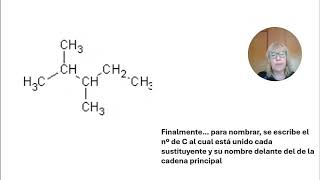 Nomenclatura de alcanos [upl. by Siriso]