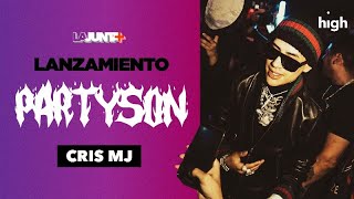 En el PARTYSON 💽 de lanzamiento con crisemejota  LaJunta [upl. by Andrey359]