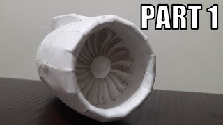 A350 1000 XWB Paper Model Part 1  Build Timelapse  The Engines  Model Makin [upl. by Knut24]