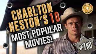 Charlton Hestons 10 Most Popular Movies [upl. by Celle]