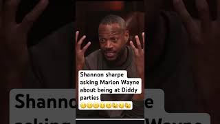 Marlon Wayans speaks on being at Diddy parties with Shannon Sharpe🫨🫨⁉️ shayshay [upl. by Chilt]