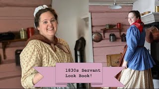 1830s Servant Look Book [upl. by Reinhardt]