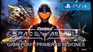 Redout Space Assault  Gameplay comentado  Primeras misiones  PC PS4 XBOX ONE Y SWITCH [upl. by Edora]