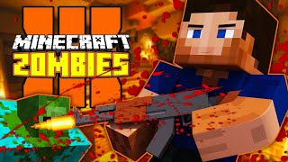 Minecraft Campsite Bo3 Zombies [upl. by Aiouqahs959]