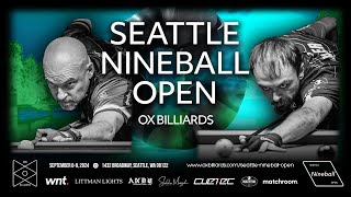 Max Eberle vs Blake Baker  WNT Seattle Nineball Open 2024  Winners Qualification  OX Billiards [upl. by Innavoij]