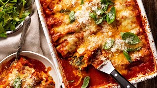 Spinach amp Ricotta Cannelloni [upl. by Yesnil]