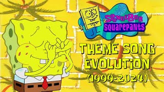 SpongeBob SquarePants Theme Song Evolution 19992024 [upl. by Renita41]