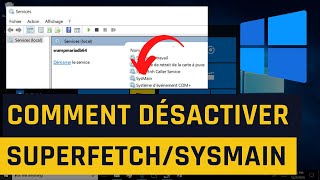 Comment désactiver Superfetch SysMain dans Windows 10 [upl. by Banebrudge250]