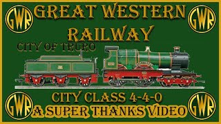 Great Western Railway 4 4 0 City Class [upl. by Gathers]