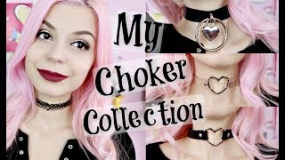 My Huge Choker Collection [upl. by Enial]