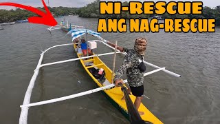 UNANG LAOT NG BANGKA NI johnegor9365 SIRA AGAD ANG MAKINA [upl. by Adnam]