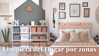 PLANIFICACIÓN DE LIMPIEZA SEMANAL  COMO ORGANIZAR LA LIMPIEZA DEL HOGAR  RUTINA DE LIMPIEZA DIARIA [upl. by Fondea]