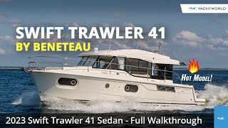 Beneteau Swift Trawler 41  The best Swift Trawler in the range  Motor Boat amp Yachting [upl. by Hewett561]