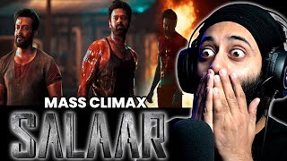 SALAAR MASS CLIMAX FIGHT SCENE REACTION  PRABHAS  PRTV [upl. by Tanberg]