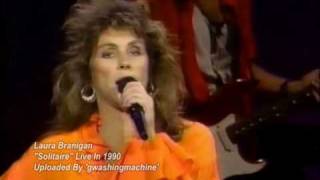 Laura Branigan  quotSolitairequot Live 1990 [upl. by Ahaelam809]