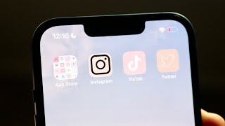 How To Change App Icons On iOS 15 [upl. by Cynarra]