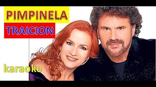 💔TRAICIÓN  Pimpinela  KARAOKE 💕 [upl. by Yvette277]