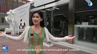 GLOBALink  Chengdu Universiade Village A smart and green tour [upl. by Doggett]