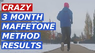 Crazy Maffetone Method Results Continue 3 Month MAF Update [upl. by Lucho100]