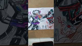 Drawing TITAN TV MAN Vs GENGERNAUT ASTRO toiletdrawing episode episode 77 part 3 trending [upl. by Teragram407]