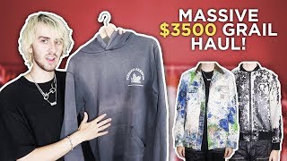 MASSIVE 3500 STREETWEAR GRAIL HAUL Archive Raf Simons Number Nine Junya Watanabe  More [upl. by Auerbach215]