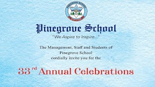 Pinegrove School Dharampur  33rd Annual Celebrations 2024  Starlit Bonanza [upl. by Rae]