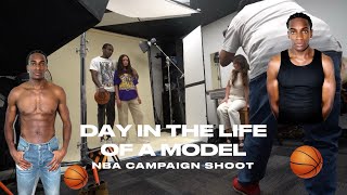 A Day In LA With A Model NBA Campaign BehindTheScenes [upl. by Keelia]