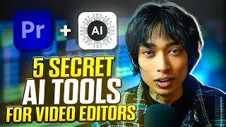 Premiere Pro Secrets🤫 5 AI Tools for Video Editing You Must know about in 2024 [upl. by Ronoel533]