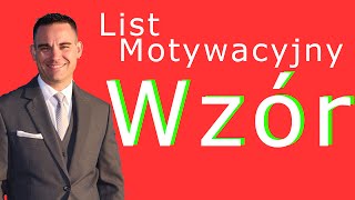 List motywacyjny wzór [upl. by Beacham956]