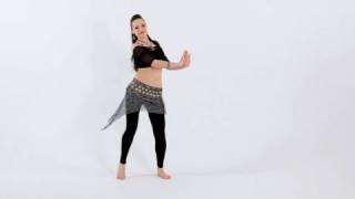 How to Do Opposite Hip Pushes  Belly Dancing [upl. by Ellehcyar533]