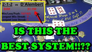 DAlembert vs 212 Betting System SHOULD WE EVEN DO A PART 2 [upl. by Iormina]