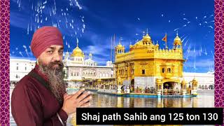 shaj path Sahib ang 125 ton 130 sarvan kro g Bhai Arvinder singh ji viralvideo subscribe [upl. by Frymire624]