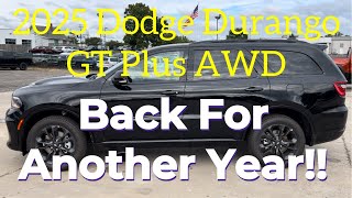 2025 Dodge Durango GT Plus AWD The BEST Midsize SUV [upl. by Nolana928]