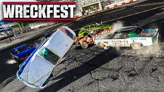 Demolition Derby Deathmatch  Wreckfest March 2018 [upl. by Woodall127]