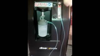 شرح كيفية إستخدام جهاز مولد الأكسجين  drive  DeVilbiss 5 liter Oxygen concentrator [upl. by Alessandro]