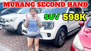 MURANG SECOND HAND HATAK SA BANKO SUV 598K  PICK UP  VAN repossessedcars preownedcars [upl. by Notled]