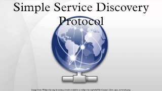 Simple Service Discovery Protocol [upl. by Icats]